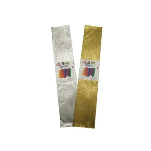 Cbx Papel Crepe Metalizado