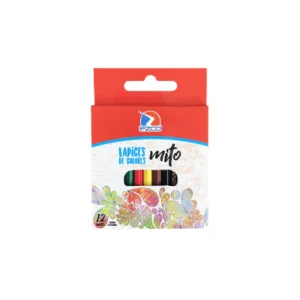 Lapiz Color Ezco X12 Cortos Mito+