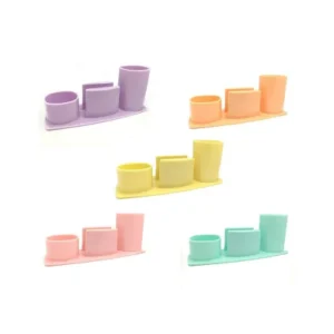 Liggo Organizador Plastico Pastel