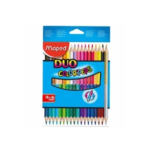 Lapiz Color Maped Bicolor X18