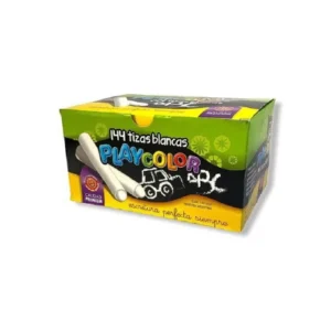 Tiza Playcolor X 144 Blanca!