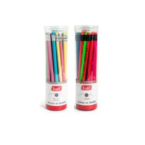 Lapiz Negro Trabi Neon/Pastel X Unidad