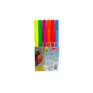 Marcador Trabi X 6 Fluo!