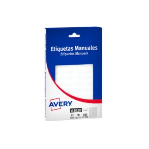 Avery Etiqueta Blanca En Caja 30 Hjs
