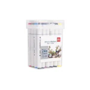 Marcador Deli Sketch Marker Doble Pta X24