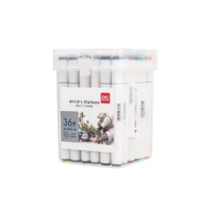 Marcador Deli Sketch Marker Doble Pta X36