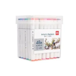 Marcador Deli Sketch Marker Doble Pta X48