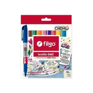 Marcador Filgo P/Tela X10