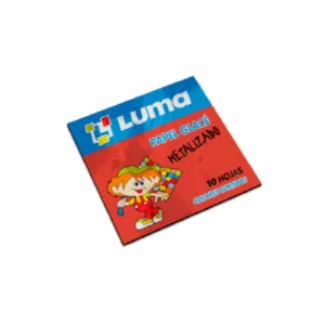 Papel Glase Luma Metal X 10!