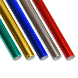Papel glase metal rollo Luma
