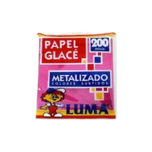 Papel Glase Luma Metal X200!