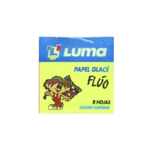 Papel Glase Luma Fluo X5!