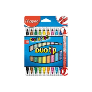 Marcador Maped Duo Tip X10+