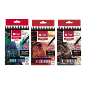 Lapiz Color Filgo Black X15