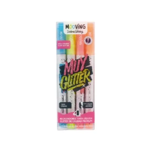 Mooving Resaltador Glitter X4 3051604